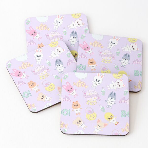 Item preview, STRAY KIDS (SKZOO) Cute Pastel themed Halloween Pattern  designed and sold by LilMissRandom17.