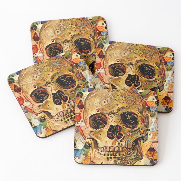 Item preview, Steampunk Copper Skull designed and sold by Artificial-Arts.