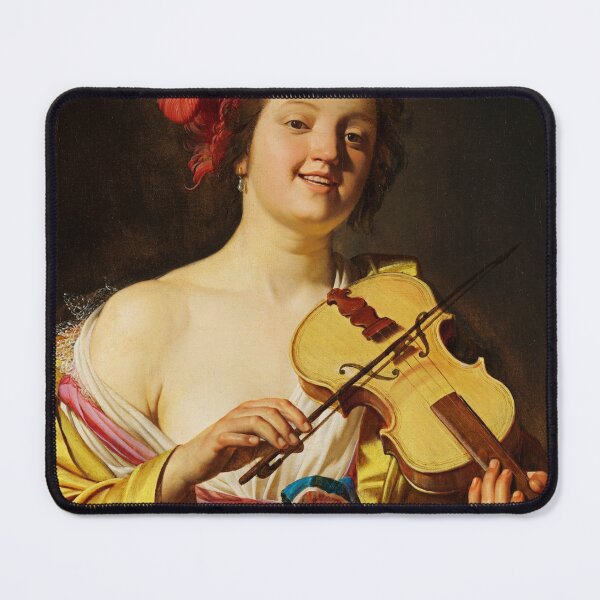 Item preview, The Violin Player - Gerard van Honthorst designed and sold by brushandframes.