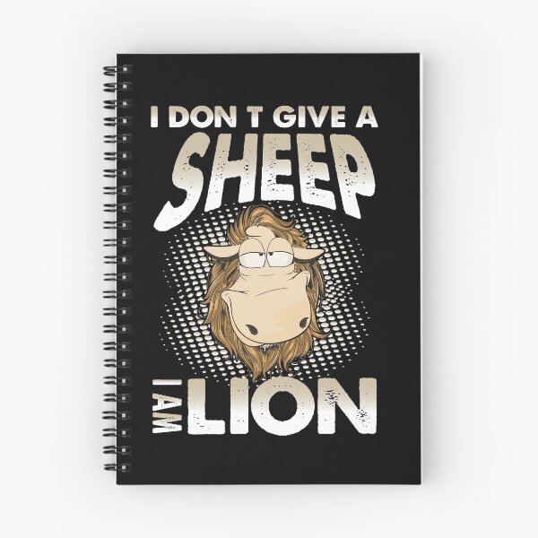 Item preview, I Don't Give A Sheep I am Lion designed and sold by YAHIA-14.
