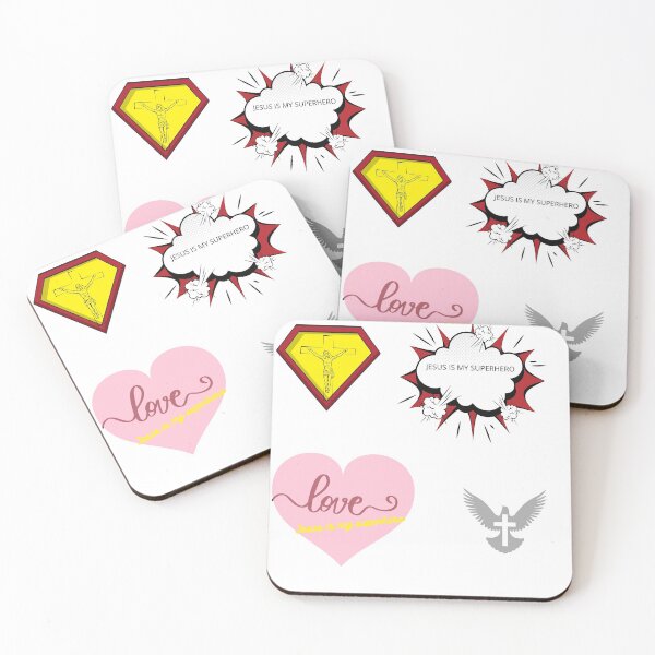 Item preview, Jesus is My Superhero Sticker Pack designed and sold by haRexia.