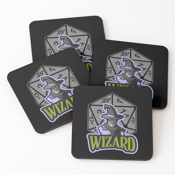 Item preview, Wizard AD&D Character Class Critical Hit d20 Polyhedral Dice Design designed and sold by Candlewood Museum & Gift Shoppe.