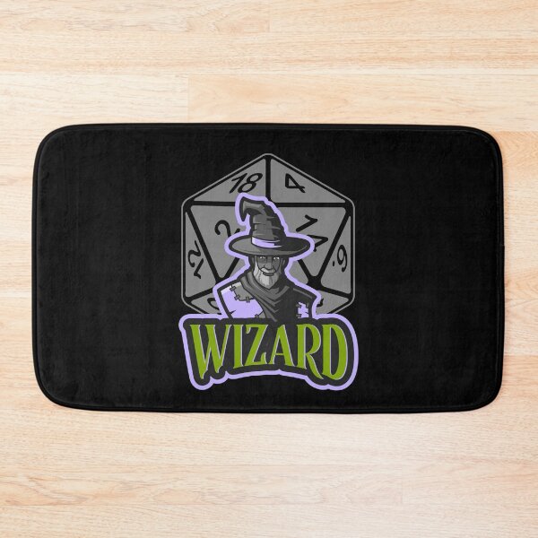 Item preview, Wizard AD&D Character Class Critical Hit d20 Polyhedral Dice Design designed and sold by Candlewood Museum & Gift Shoppe.