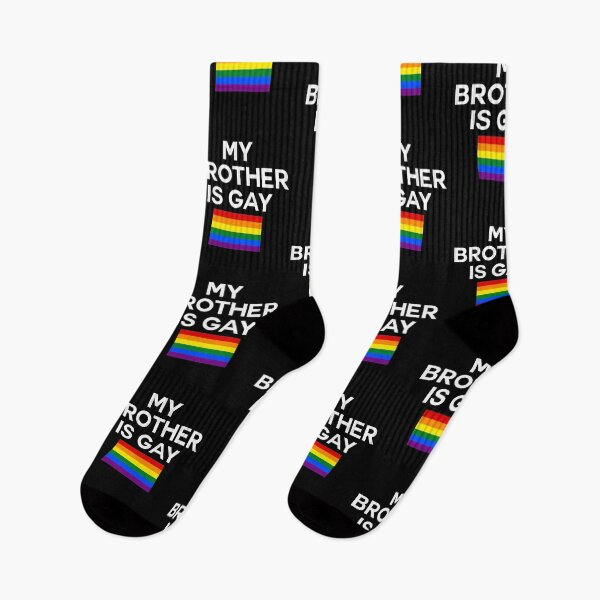 Item preview, My Brother Is Gay - Lgbt Canada Pride Lgbtq - Lesbian Flag Trans Proud Lgbtqia Equality Bi 2021 Transmasc Nonbinary Transgender Ftm Mtf Pronoun Woman Peaceful Protest Pronouns Are Asexual Genderqueer designed and sold by TallysClothes.