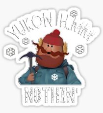 YUKON CORNELIUS T SHIRT Sticker