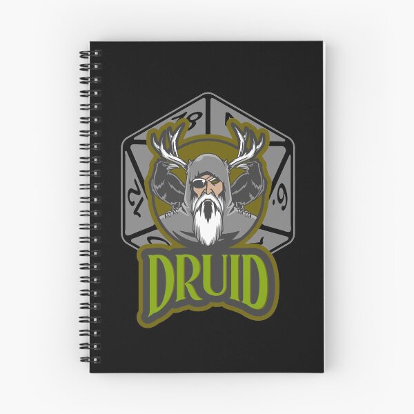 Item preview, Druid AD&D Character Class Critical Hit d20 Polyhedral Dice Design designed and sold by Candlewood Museum & Gift Shoppe.