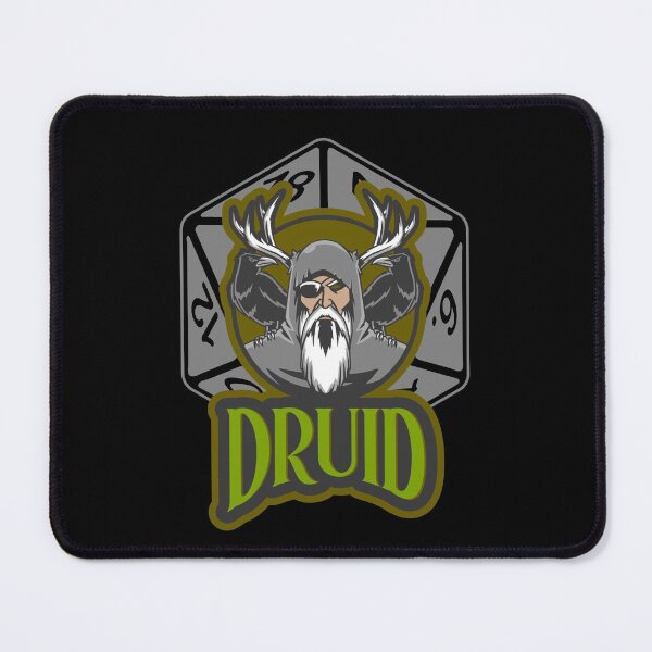 Item preview, Druid AD&D Character Class Critical Hit d20 Polyhedral Dice Design designed and sold by Candlewood Museum & Gift Shoppe.