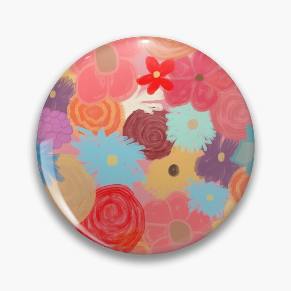 Item preview, Painted Flowers designed and sold by RepeatCandy.