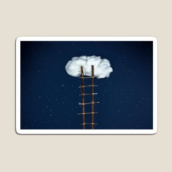 Stairway to the clouds Magnet