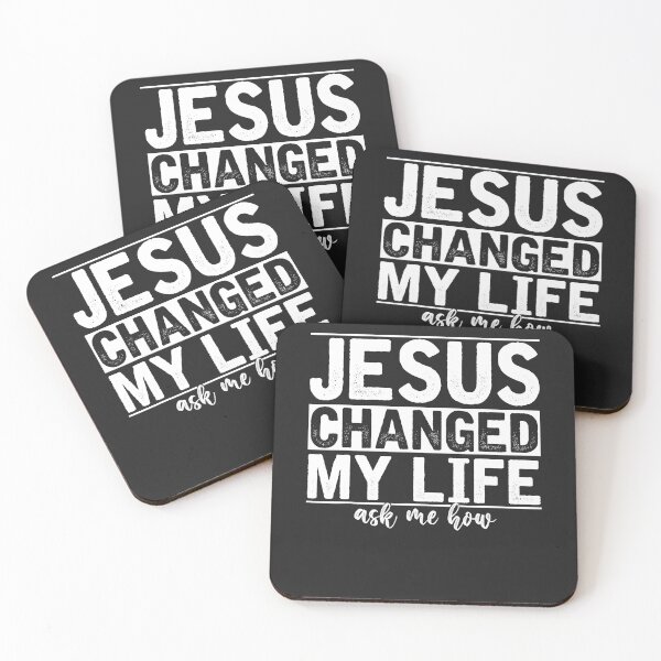 Item preview, Jesus Changed My Life Asked Me How Christ Devotee Jesus T-Shirt designed and sold by Gloria0312.