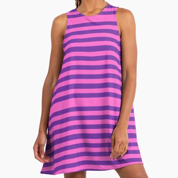 strapless open back dress Peach Love Contrasting Bold Stripe Maxi Dress in Royal/Pink S