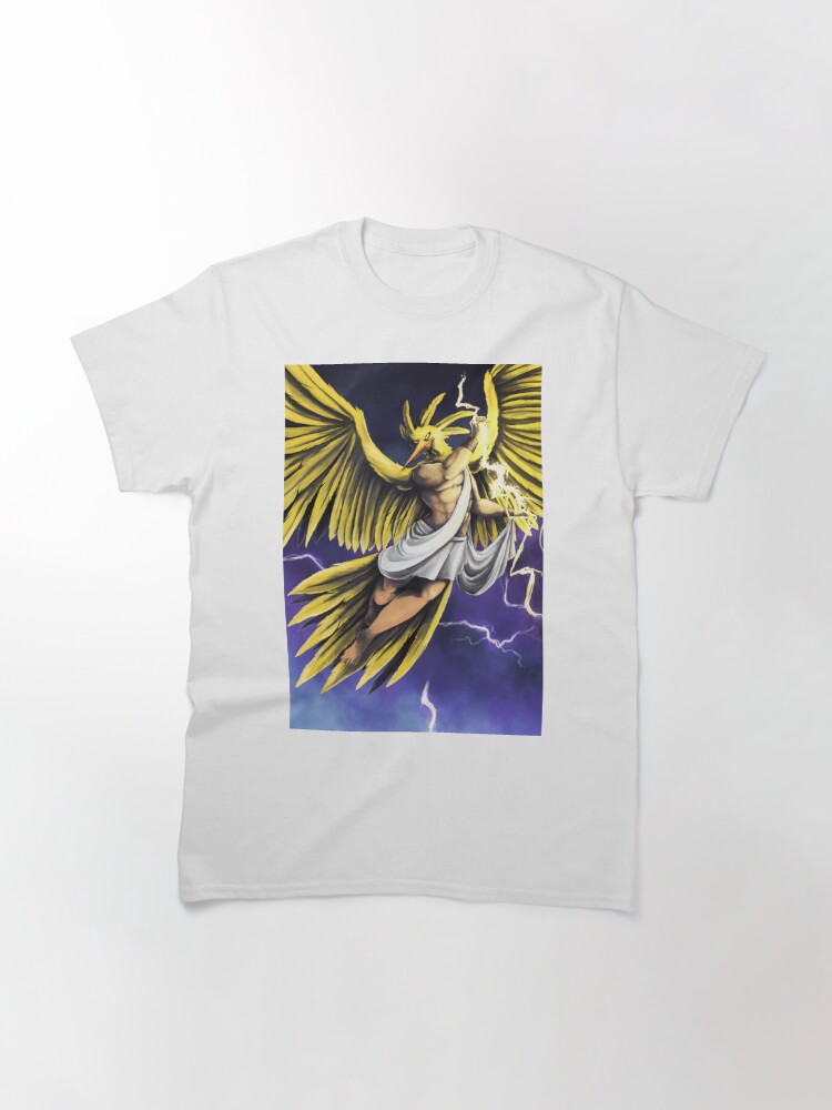 Zapdos Portrait Print