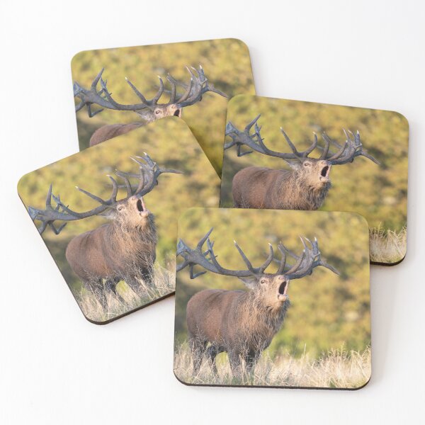 Item preview, Red Deer stag bellowing designed and sold by JackBranscombe.