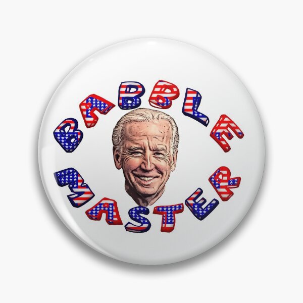 Item preview, Biden BABBLE MASTER Cartoon Caricature designed and sold by carolina1.