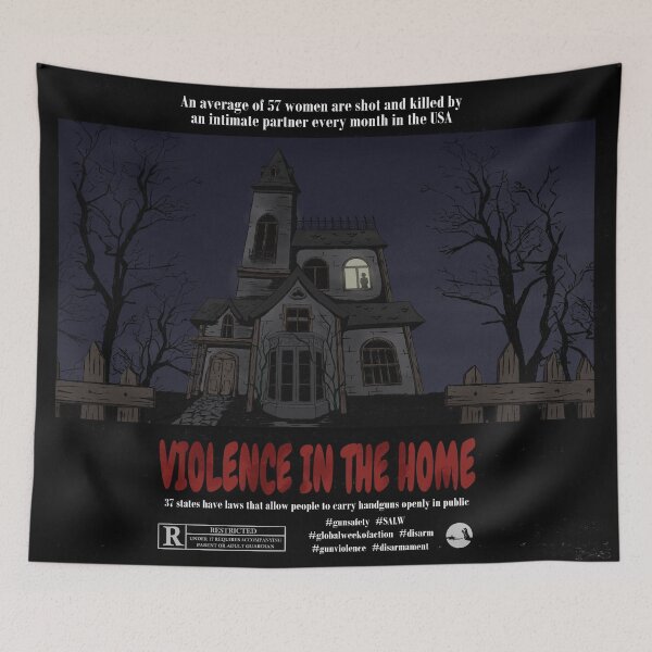 Item preview, 80's HORROR POSTER: GUN VIOLENCE designed and sold by NVINY.