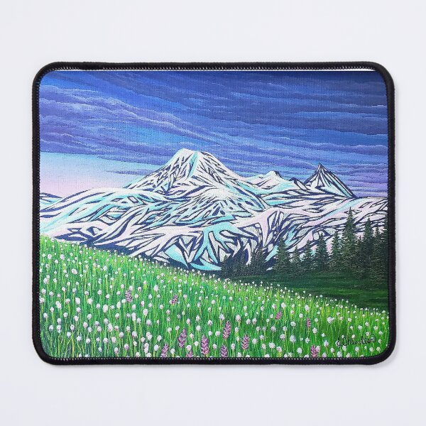 Item preview, Evening Mountain Meadow designed and sold by JChevalier3.