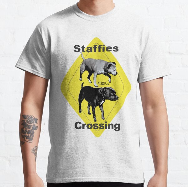 Item preview, Staffies Crossing designed and sold by StaffyDognCo.