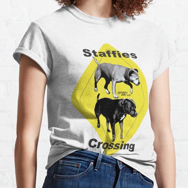 Item preview, Staffies Crossing designed and sold by StaffyDognCo.