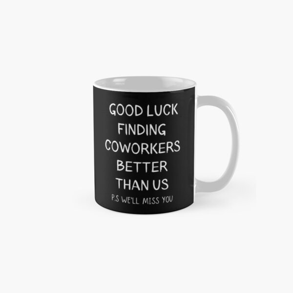 Coworker Boss Leaving ADD Funny Quote, Custom Espresso Cup