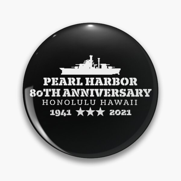 Item preview, Pearl Harbor 80th Anniversary Honolulu Hawaii 1941 - 2021 designed and sold by brizodesign.