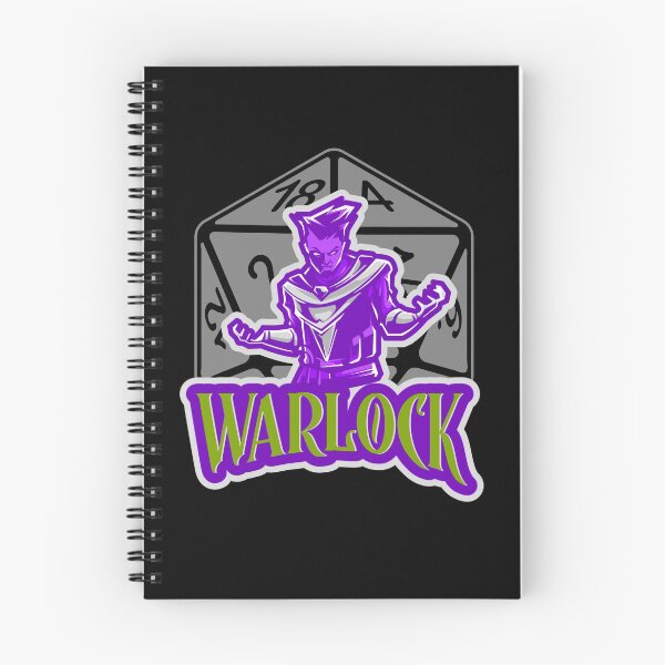 Item preview, Warlock AD&D Character Class Critical Hit d20 Polyhedral Dice Design designed and sold by Candlewood Museum & Gift Shoppe.