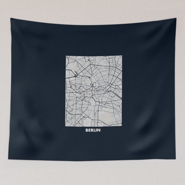 Item preview, Berlin map designed and sold by raffrasta.