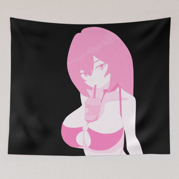 Item preview, Lewd anime girl hentai manga ecchi waifu Pink designed and sold by ArthurPoe.