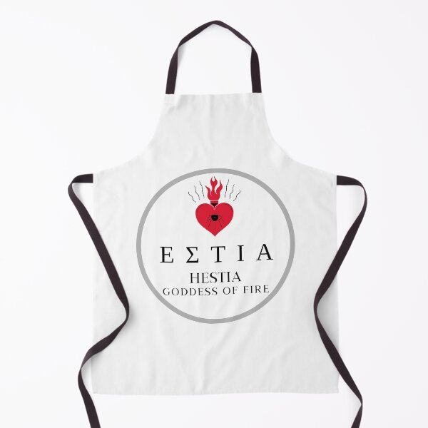 Item preview, Hestia Greek Goddess of Fire Flame Heart Mythology Design designed and sold by OnyxMoonDesigns.