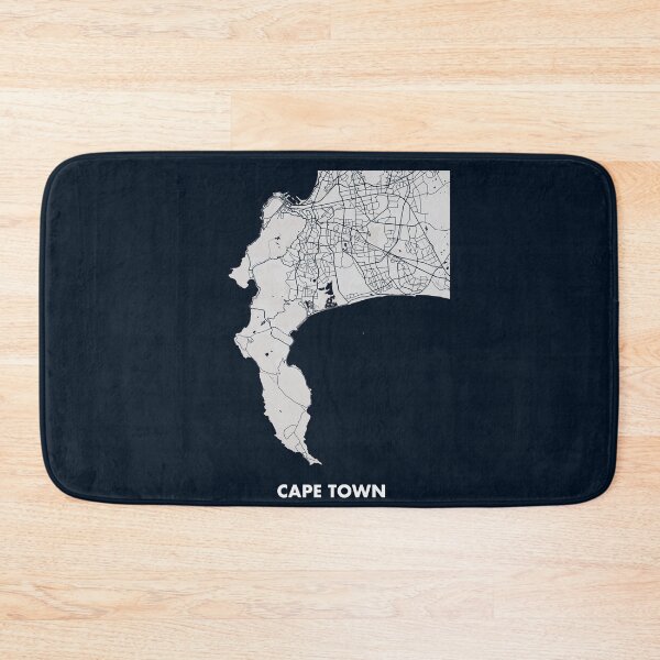 Item preview, Cape Town map designed and sold by raffrasta.