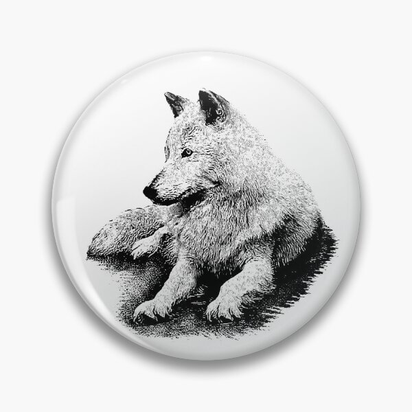 Item preview, White wolf designed and sold by Guardi71.