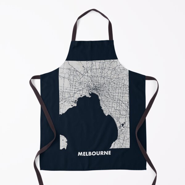 Item preview, Melbourne map designed and sold by raffrasta.