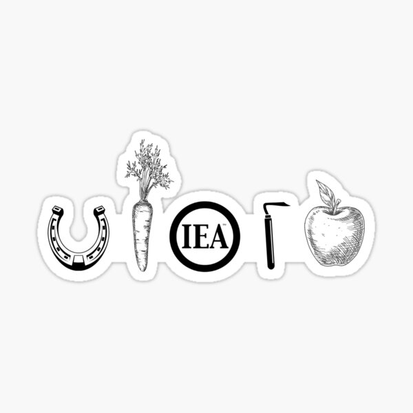 IEA Horse Life Sticker
