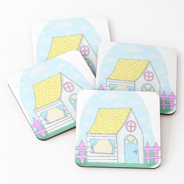 Item preview, Playhouse happiness of the heart designed and sold by AlpacaSparkles.