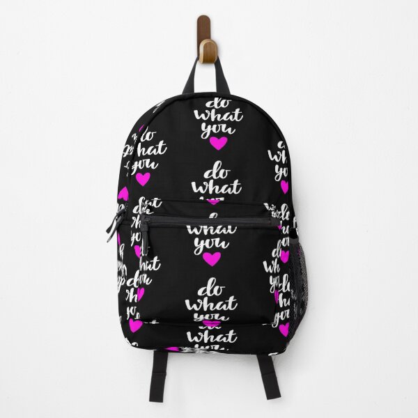 Item preview, Do What You Pink Heart White designed and sold by WearWolfDesigns.