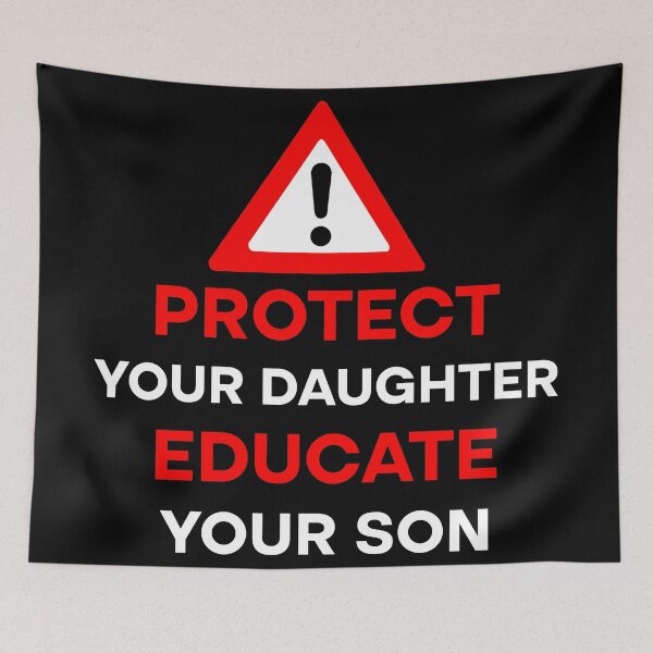 Item preview, Protect Your Daughter Educate Your Son  designed and sold by Rami Khalifah.