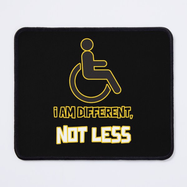 Item preview, i am different not less wheelchair designed and sold by EllianhPi.