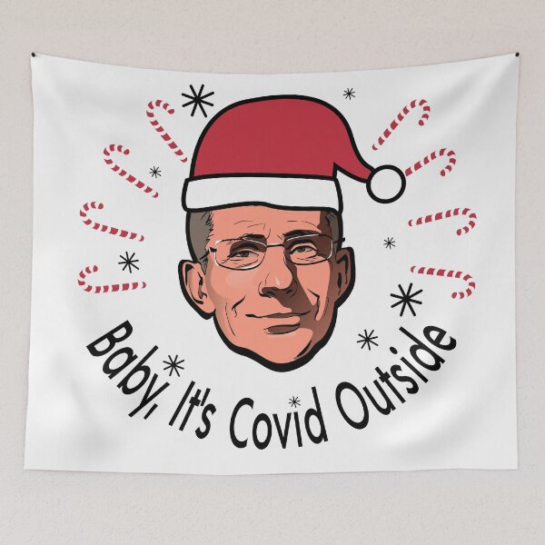 Item preview, Dr. Fauci Christmas t shirts  Pandemic Christmas family tees Funny Santa quarantine Quarantine pajamas Science christmas designed and sold by GalleryArtField.