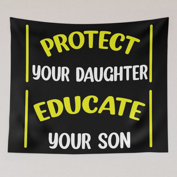 Item preview, Protect Your Daughter Educate Your Son  designed and sold by Rami Khalifah.