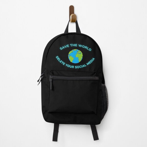Item preview, Save The World Delete Your Social Media designed and sold by yousmartcookie.