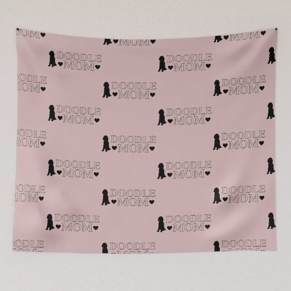 Item preview, Love golden doodle mom art designed and sold by MameDesign.