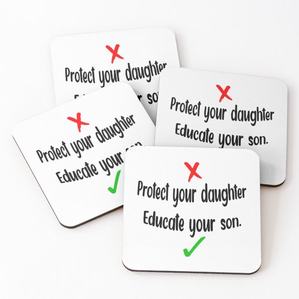 Item preview, Protect Your Daughter Educate Your Son  designed and sold by Rami Khalifah.