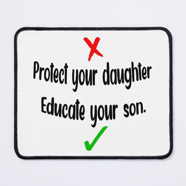 Item preview, Protect Your Daughter Educate Your Son  designed and sold by Rami Khalifah.