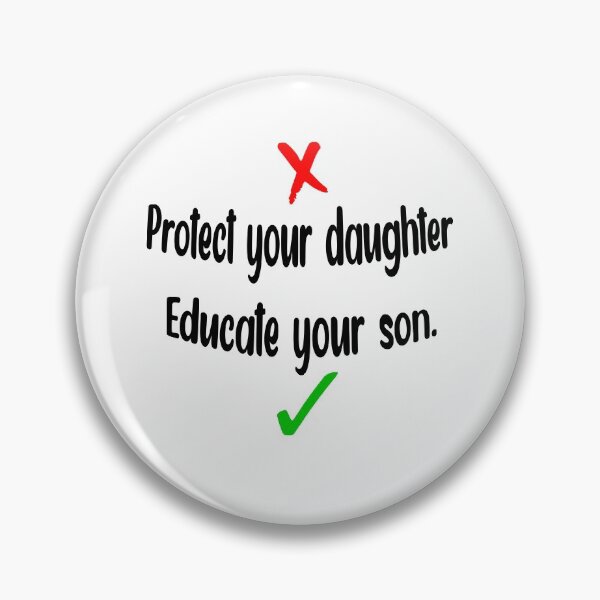 Item preview, Protect Your Daughter Educate Your Son  designed and sold by Rami Khalifah.