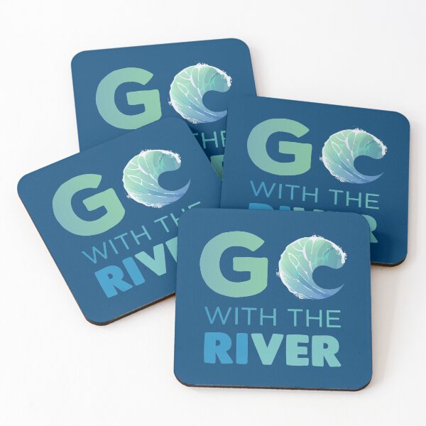 Item preview, Go with the River Gift designed and sold by swimarts.