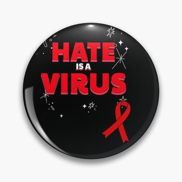 Item preview, el odio es un virus cinta roja designed and sold by EllianhPi.
