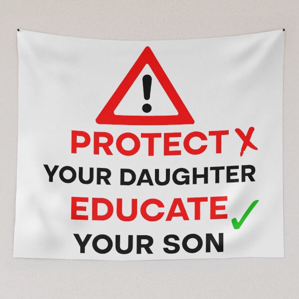 Item preview, Protect Your Daughter Educate Your Son  designed and sold by Rami Khalifah.