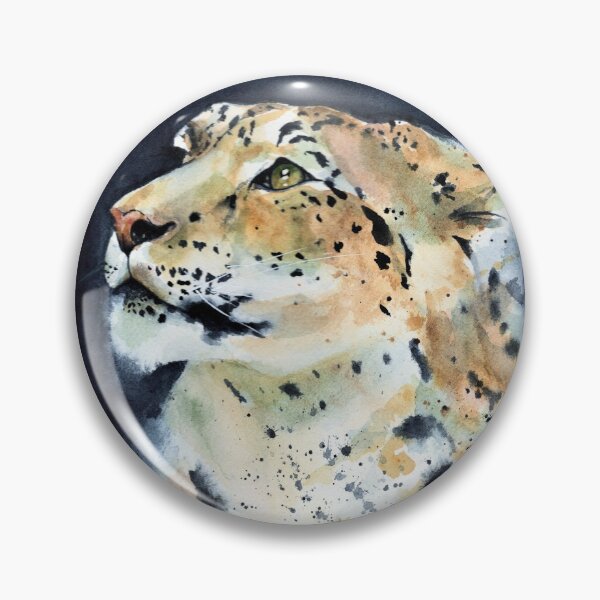Item preview, Snow Leopard designed and sold by SketchWithBex.