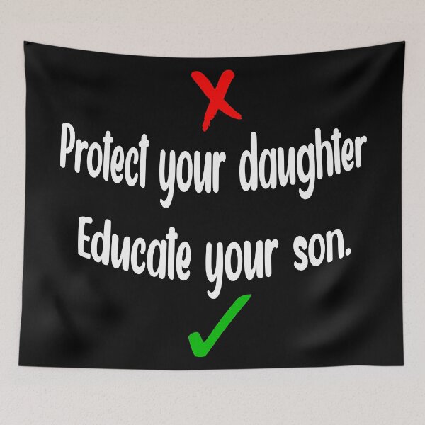 Item preview, Protect Your Daughter Educate Your Son  designed and sold by Rami Khalifah.