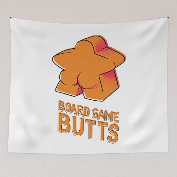 Item preview, Board Game Butts - Orange designed and sold by polliadesign.