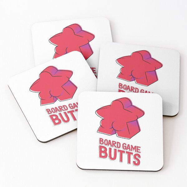 Item preview, Board Game Butts - Red designed and sold by polliadesign.